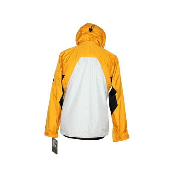 B5 New TACTIC BURTON SNOWBOARD Outerwear Stretch Yellow Hooded Jacket Size XS - Picture 3 of 12